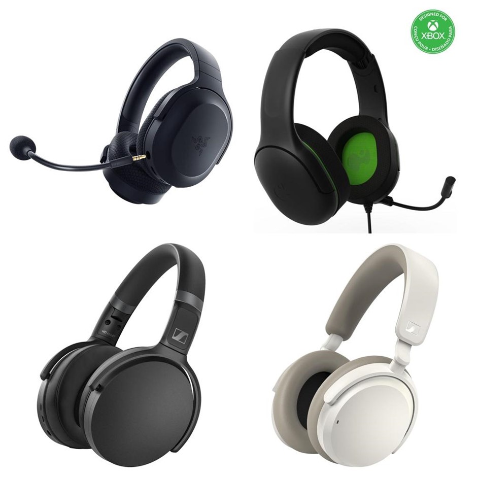 4 x Assorted Headphones: 1 x Razer Barracuda X Wireless Gaming Headset. 1 x