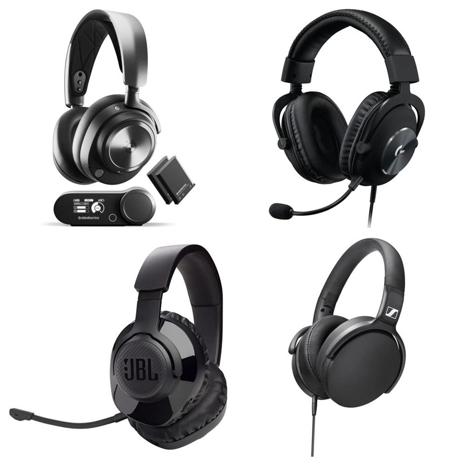 4 x Assorted Gaming Headset. 1 x STEELSERIES Arctis Nova Pro Wireless. 1 x