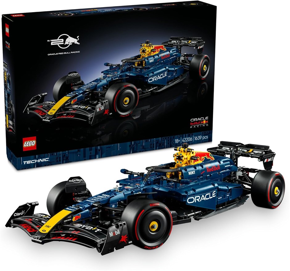 LEGO Technic Oracle Red Bull Racing RB20 F1 Car 42206. NB: slightly damaged