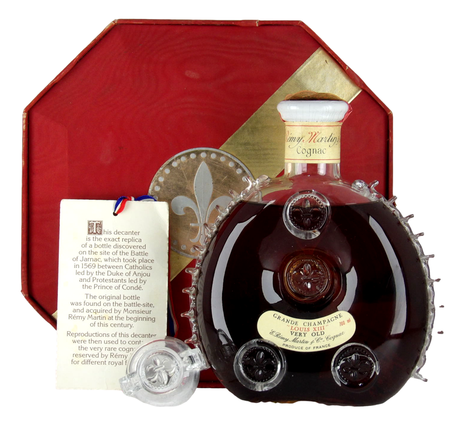 Remy Martin & Co Louis XIII Grand Champagne Cognac (1x 700mL), France.