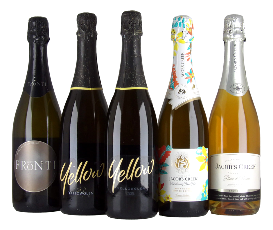 Mixed Sparkling Wine Pack (5x 750mL) Aus