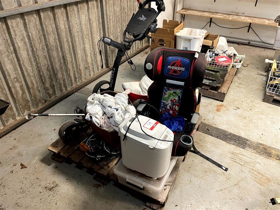 Bread Maker, Child seat & Golf Bag Buggy