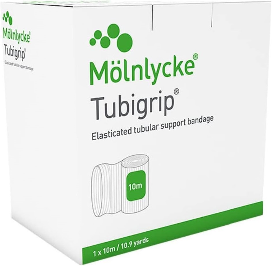 TUBIGRIP D 10M Elasticated Tubular Bandage, Natural