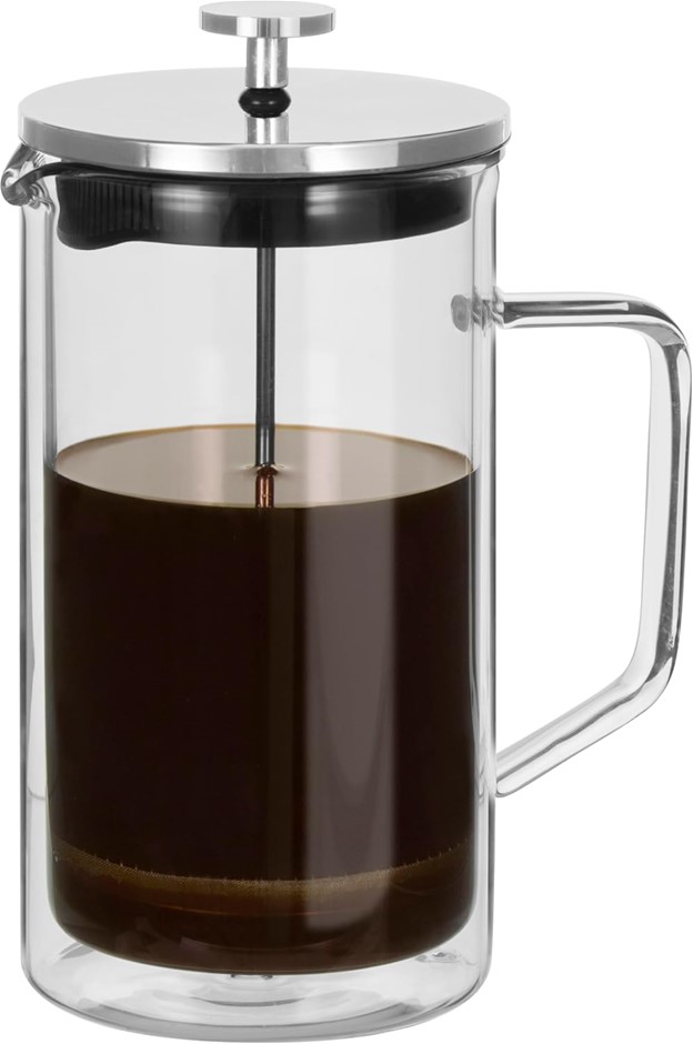 AVANTI 14869 Capri Double Wall Coffee Plunger, 8 Cup/1000 ml Capacity