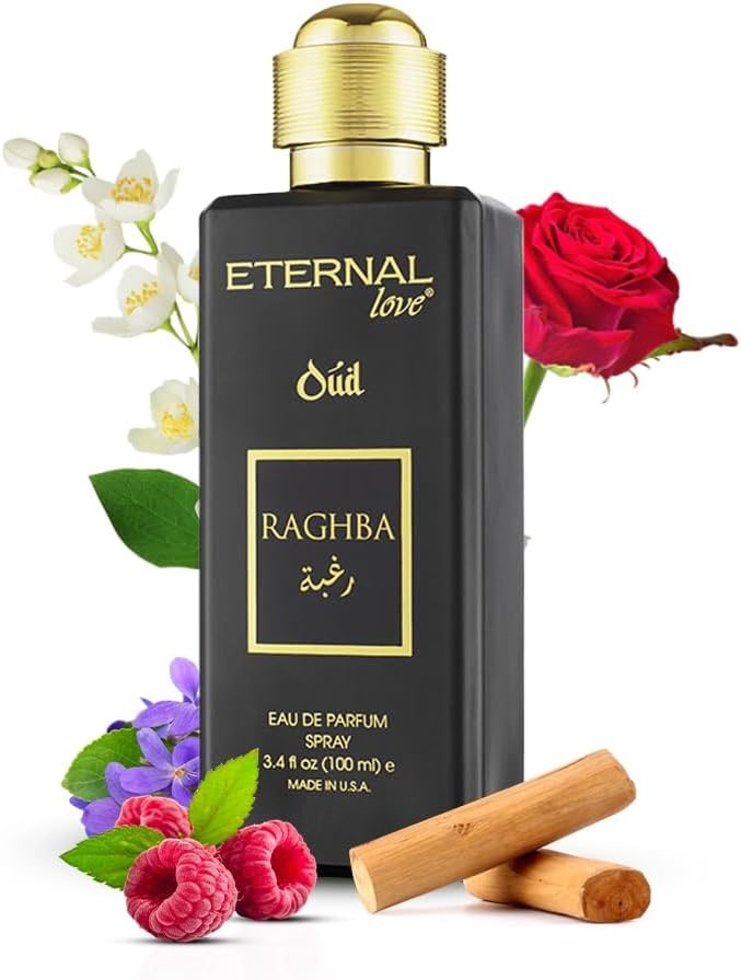 ETERNAL LOVE Oud Raghba Eau De Parfum Spray, 100mL. RRP: $99.95. Buyers No