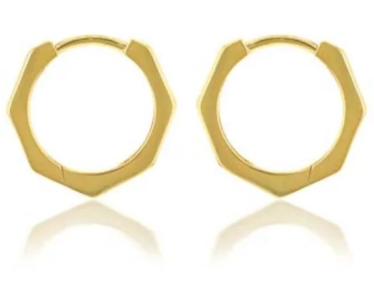 <B>9K Yellow Gold F/W Pearl Drop Earrings</B><P>