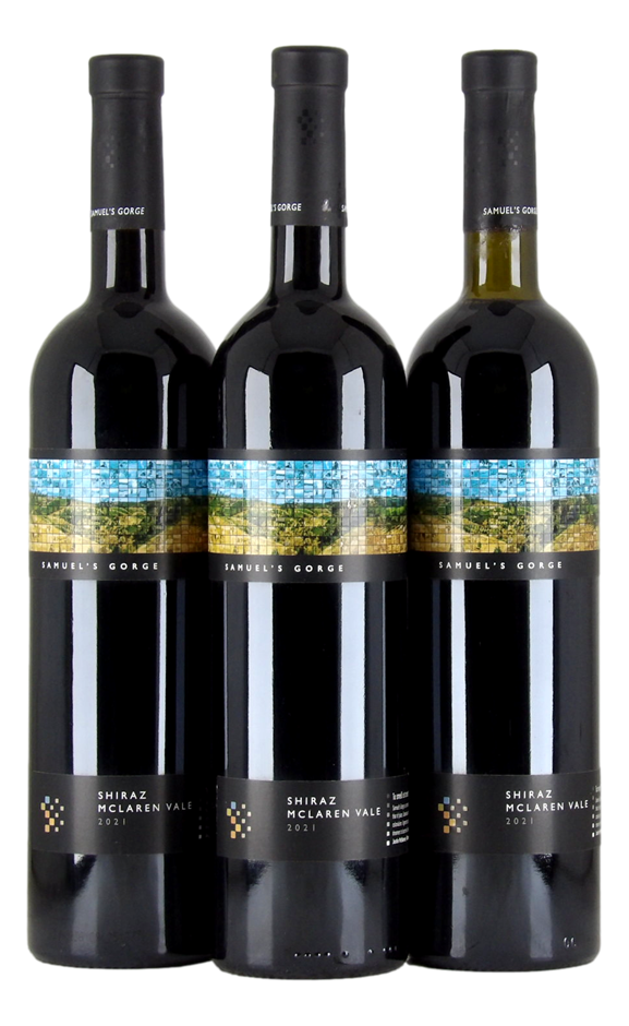 Samuel's Gorge Shiraz 2021 (3x 750mL) McLaren Vale