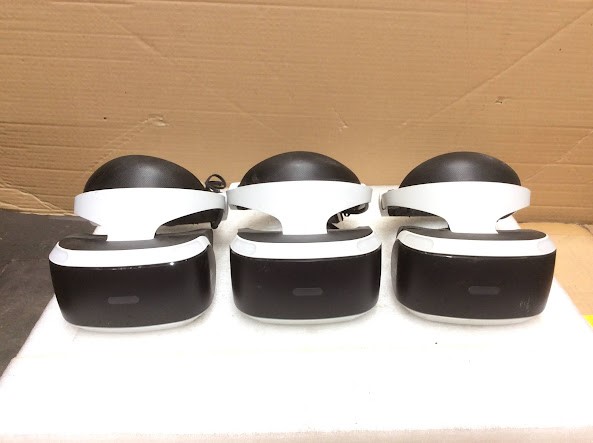 Sony PlayStation VR Headset (Lot of 3)