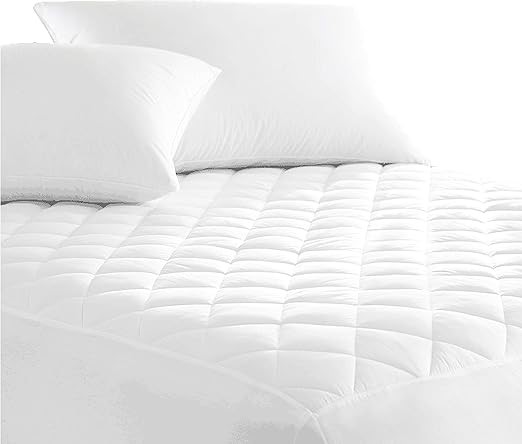 LUXOR Australian Made Fully Fitted Cotton Quilted Mattress Protector. Size: