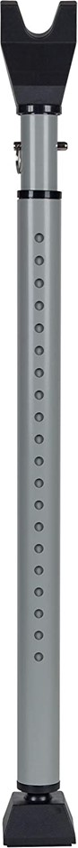 SABRE Adjustable 2-in-1 Door Security Bar, Door Stop Bar Secures onto Door