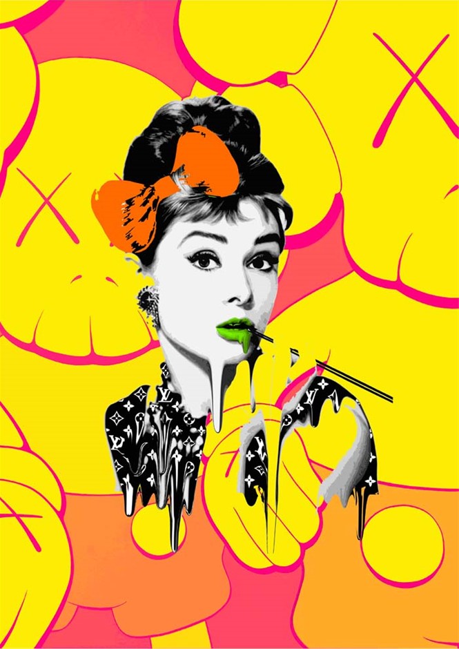 Death NYC Ltd Ed. Signed Graffiti Pop Art Print