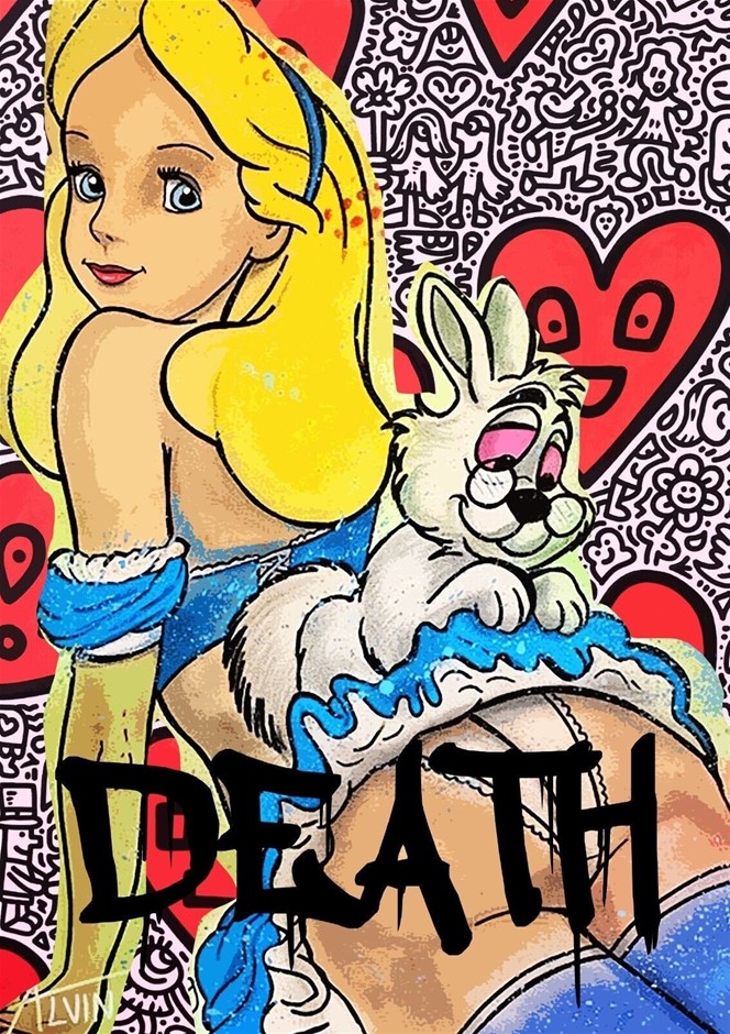 Death NYC Ltd Ed. Signed Graffiti Pop Art Print