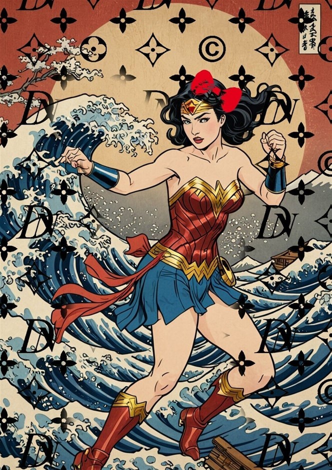 Death NYC Ltd Ed. Signed Graffiti Pop Art Print