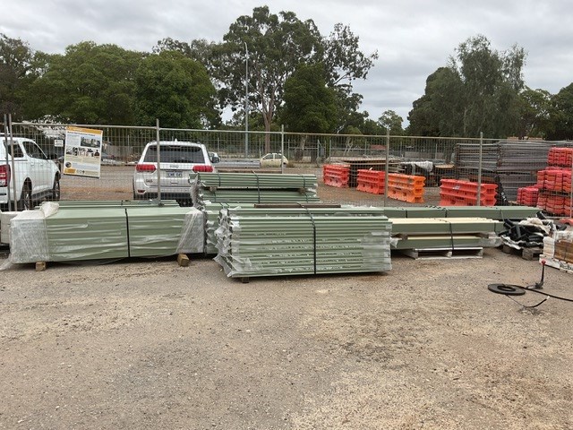 Large Qty Of Colorbond Fencing Panels and Posts