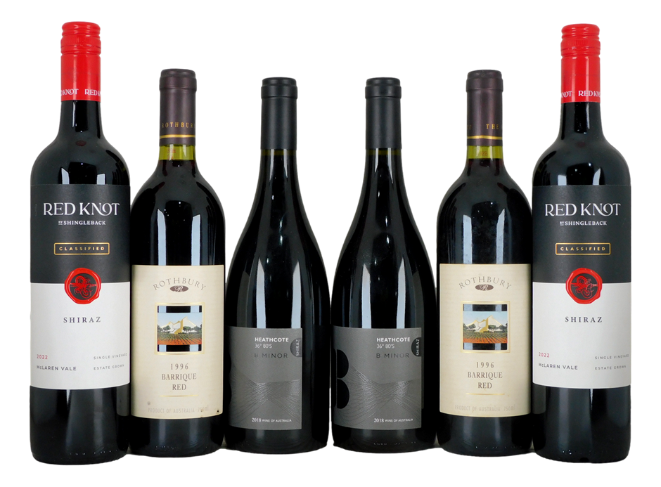 Pack of Assorted Red Wine (6x 750mL),