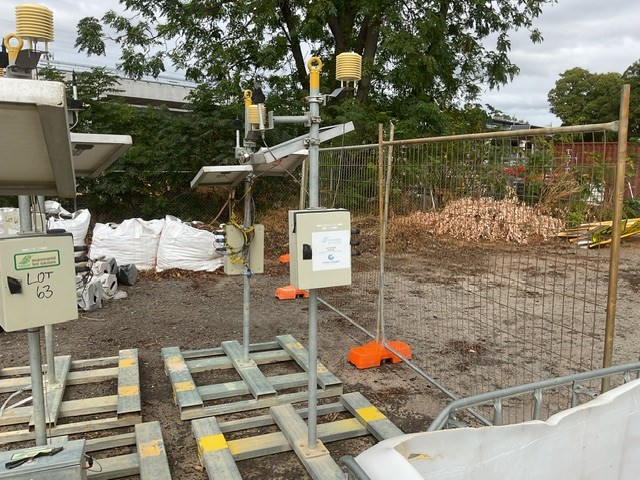 <p>Environmental Test Solutions Dust & Noise Monitor</p>