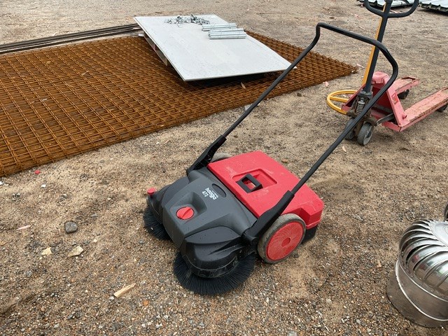 <p>Profi-line Haaga 477 Walk Behind Sweeper</p>