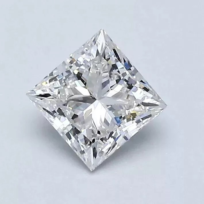0.20 Carat White Natural Princess cut diamond