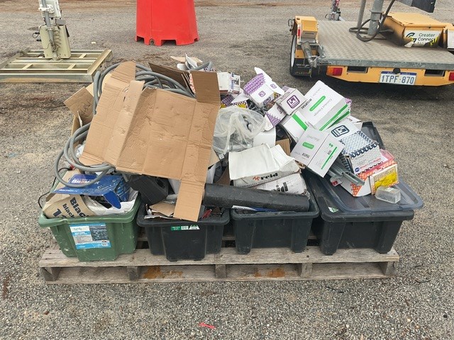 Pallet Of Assorted Hardware