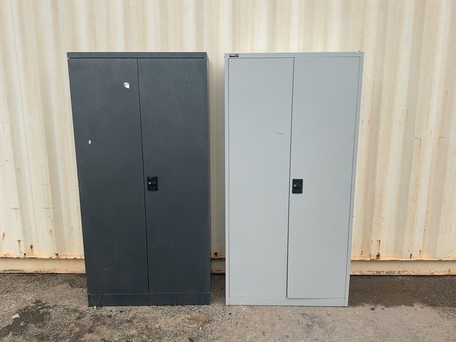 2 Metal Stationery Cabinets