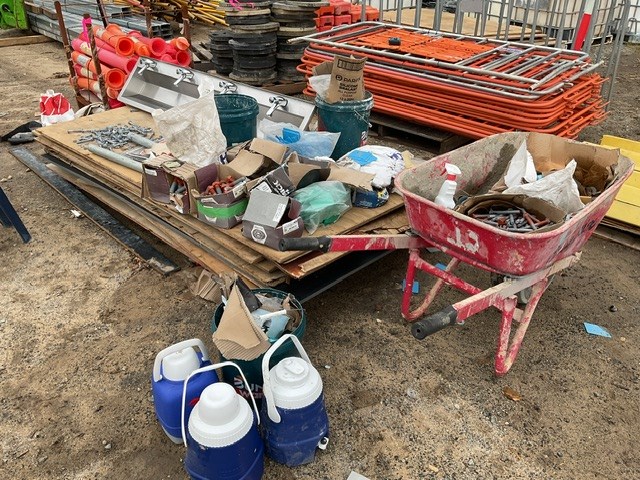 4 Tap Sink Assorted Nuts And Bolts