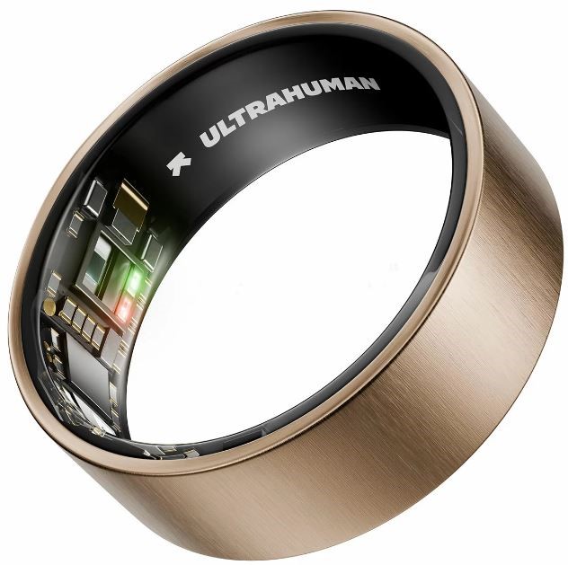 ULTRAHUMAN Ring AIR Brushed Rose Gold Size 9 UHRA-BR-09. NB: Minor Use. Bu