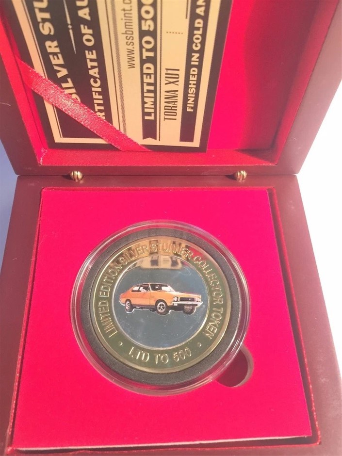 NEW XU1 Holden Torana Colour Silver Stunner Coin & Display Box COALTD