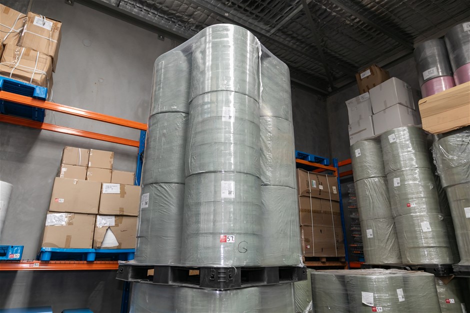 Face Protection Masks Manufacturing Component Stock (Unused)