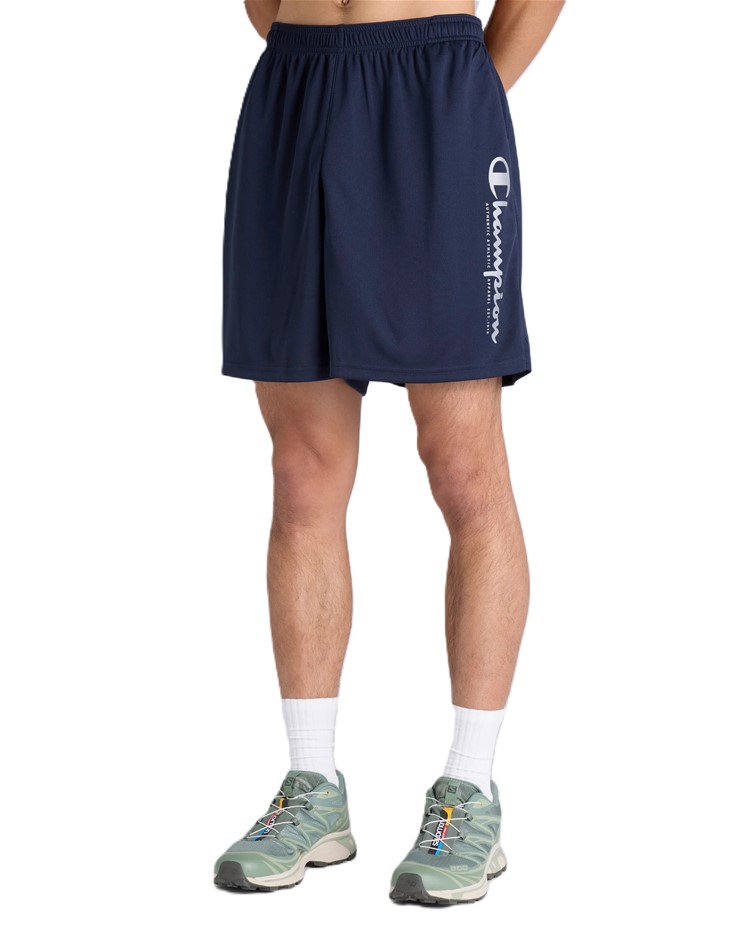 CHAMPION Core Train Short, Size S, Navy, AX8KG. Buyers Note - Discount Fre