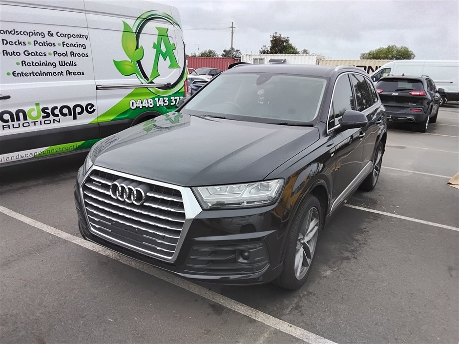 2018 Audi Q7 3.0 TDI Quattro 4M Turbo Diesel Auto - 8 Speed 7 Seats Wagon