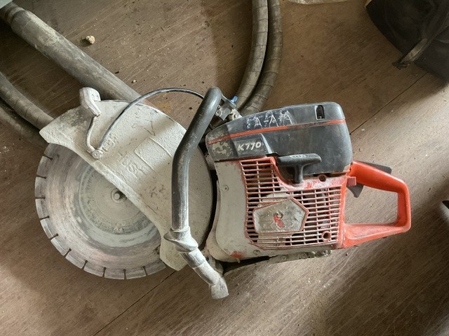 Petrol Driven Husqvarna K770 Concrete Saw