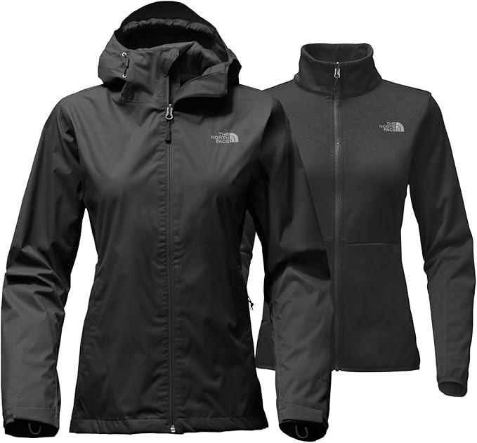 THE NORTH FACE Women's Arrowood Triclimate Jacket, Size XS, Tnf Black/tnf B