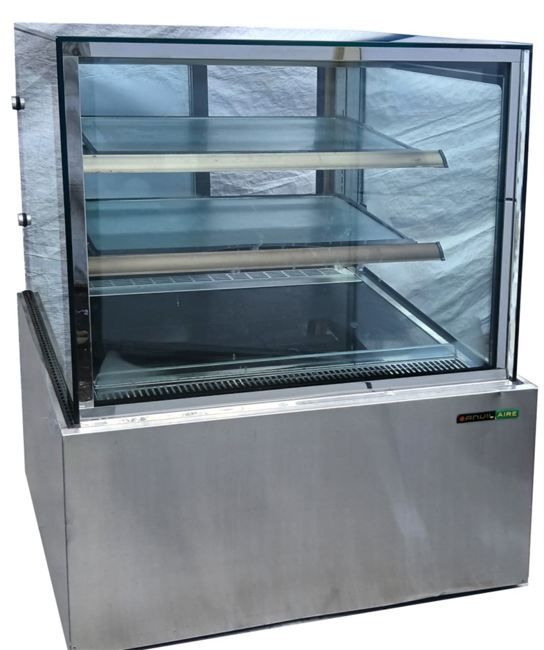 Commercial Square Glass Cold Food(cake) Display