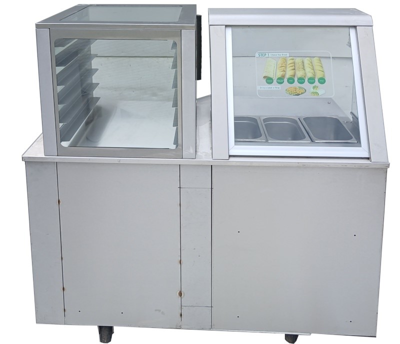 Subway Custom-Made Stainless-Steel Service Bench