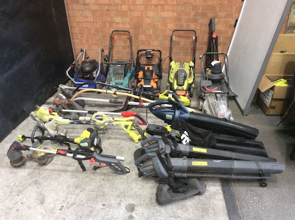 Ozito/Ryobi Mixed Brand Electric Lawn Mower/String Trimmers/Power Tools