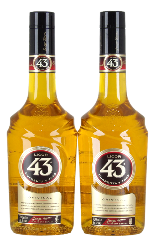 Licor 43 Original Spanish Liqueur (2x 700mL) Spain