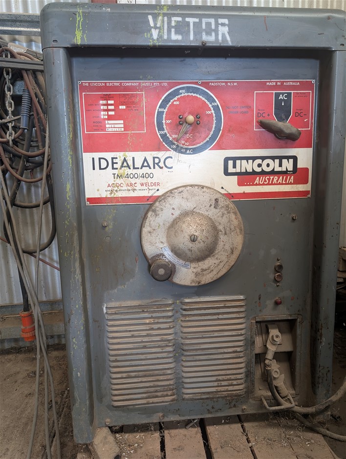 Lincoln Single Phase Arc Welder Large TM400/400