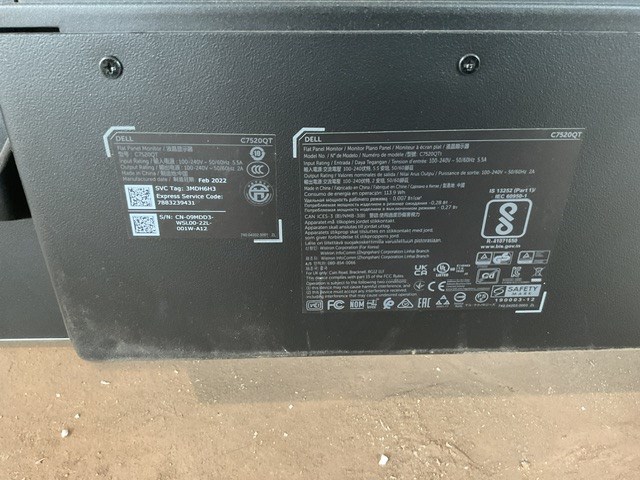 Dell 3MDH6H3 Flat Panel Monitor