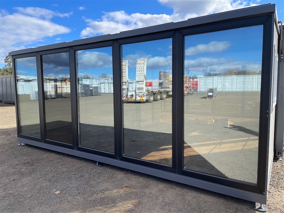 Expandable Container House with 2 Glass Walls & Ensuite(Unused) -Toowoomba