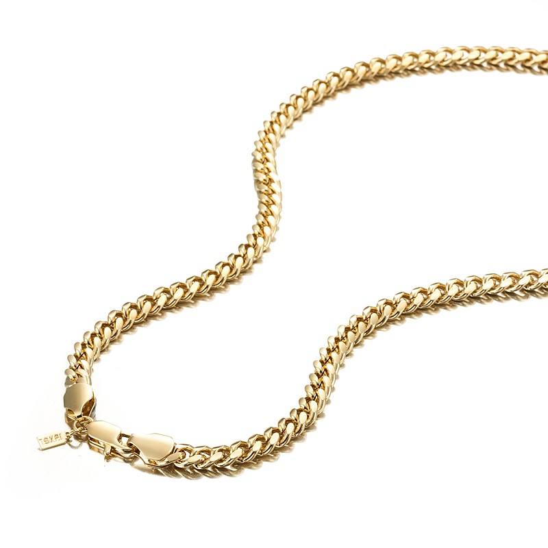 BIJ'OR-24 Inch, 18ct  Curb Chain Necklace with Lobster Clasp,RRP $159