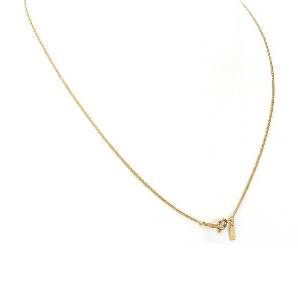 BIJ'OR-20 Inch 18ct Heavy Yellow Gold Plated Fine Chain Necklace,RRP $79