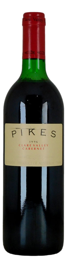Pikes Clare Valley Cabernet 1996 (1x 750mL), SA.