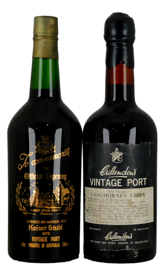 Pack of Assorted Vintage Port (1x 738mL/ 1x 26 Fluid Ounces), Multi Region.