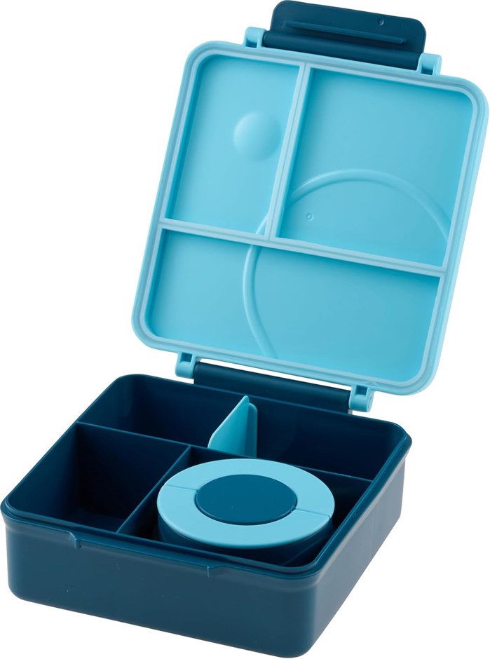 Avanti YumYum Kids Bento Lunch Box with Insulated Food Jar, Blue