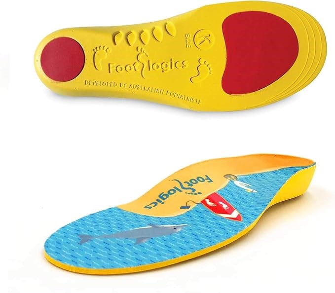 Footlogics Kid's Arch Supports Full Length Orthotic Insoles, Small Kid yout