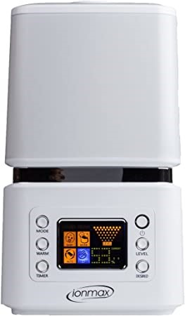 IONMAX ION90 Ultrasonic Humidifier, 4.6kg, White. NB: used.