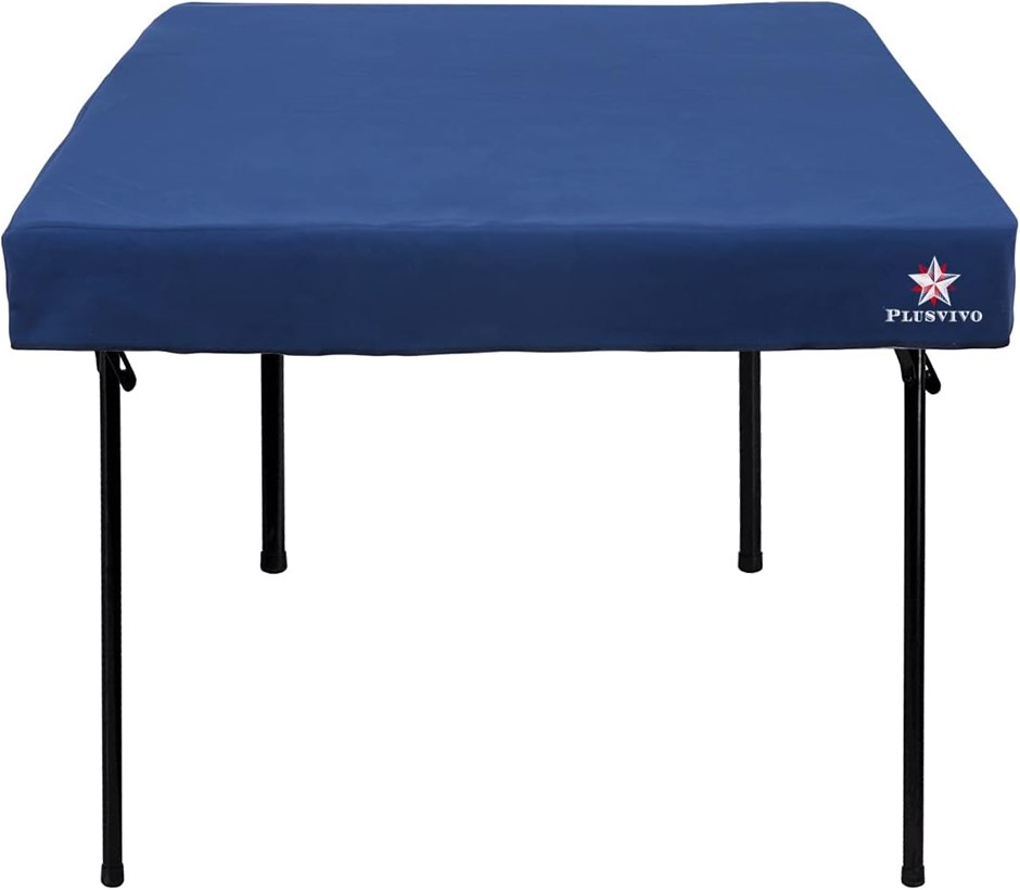 Card Table Cover, Mahjong Table Cover Machine Washable Felt Game Table Cove