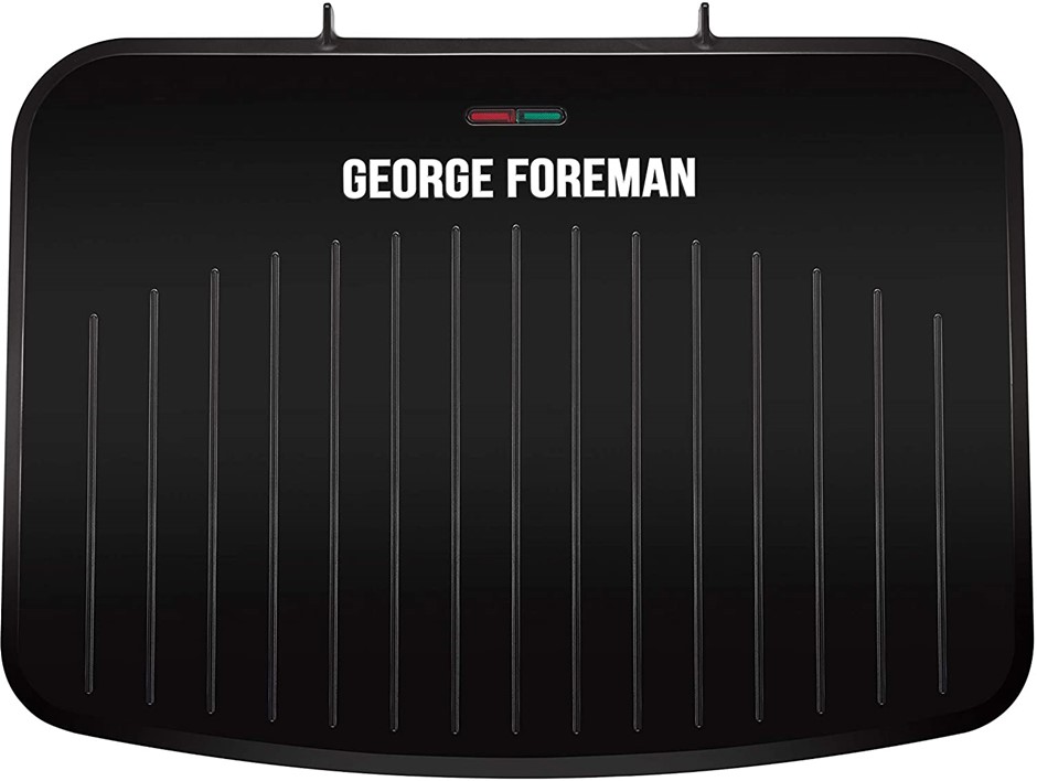 GEORGE FOREMAN Fit Grill Large, Black (GFF2022). NB: Small piece broken out