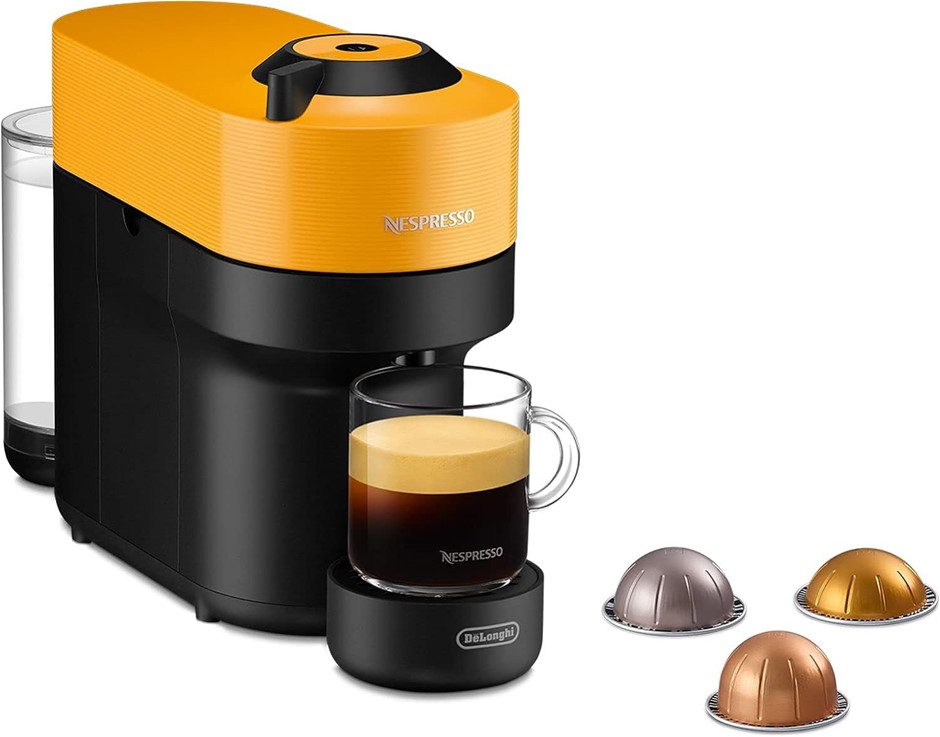 DELONGHI Nespresso Vertuo Pop ENV90.Y, Automatic Coffee Maker, Single-Serve