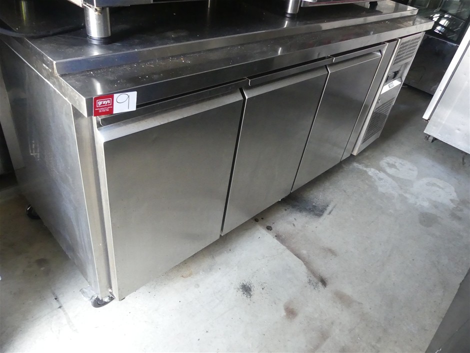 <B>Borrelli  Under Counter 3 Door Refrigerator (Commercial Kitchen)</B>
